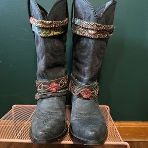 Authentic leather Durango cowboy boots